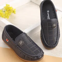 Cute Walk by Babyhug Slip On Loafers - Blue-picture-12