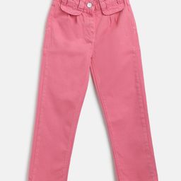 Tales & Stories Solid Trousers - Pink-image-94