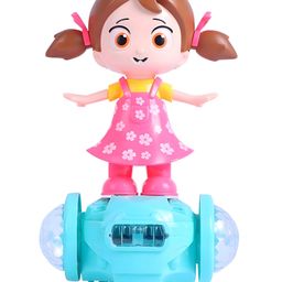 NEGOCIO Fashion Girl Toy with 5D Lights Doll Lighting Music 360 Degree Rotating and Bump n Go Action Toys for Kids Best Birthday/Festive Gifts for Boys & Girls- PACK OF 1- COLOR MAY VARY-image-25