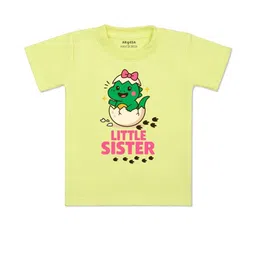 arvesa Little Sister Printed Kids Tshirt-picture-47