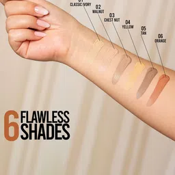 Seven Seas HD High Coverage  Concealer Foundation- 7 gm - Walnut 02 image 5