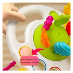YAMAMA Silicone Pull String Sensory Development Toys For Kids Babies Space Astronaut Design Pull String With Pop And Sliding Buttons Toy For Babies Teething Strings(Pack of 1Color May Vary) image 4