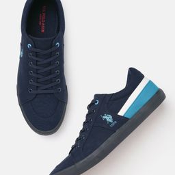 U.S. Polo Assn. Men Colourblocked Sneakers-picture-32