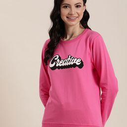 HERE&NOW Graphic Printed Sweatshirt-14