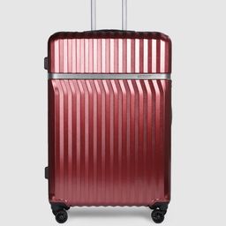 Wildcraft Canopus Burgundy Textured Large Trolley Bag-48