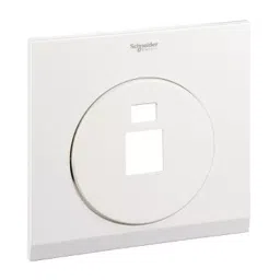 Schneider Electric ULTI Impress RJ45 Data Socket Cover Plate 1 Gang Polycarbonate Pear White, UDC31RJXPW-picture-34