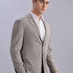 tommy hilfiger Self-Design -Fit Polyester Blazer image 4