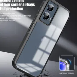 Karwan Motorola 50 Fusion 5G Shockproof Bumper Back Case image 5