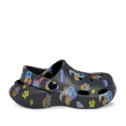 Pantaloons Junior Black & Blue Back Strap Clogs-picture-8