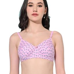 FIMS Pink Printed Bra-image-54