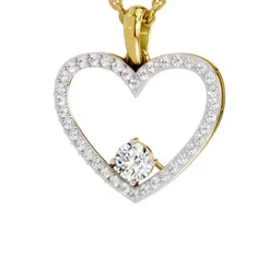 Sparkles Lab Grown Diamond 0.92 Carat Heart Shape Pendant for Women-image-61