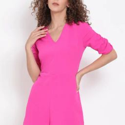 Oxolloxo Pink Mini Playsuit-image-37