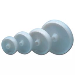 LAG White Polyamide Hygienic, Low Rolling Resistance, Non-Marking Trolley Wheel, 450 Kg, 18081-image-17