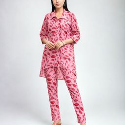 Moda Rapido Printed Shirt With Trousers Co-Ords-picture-4