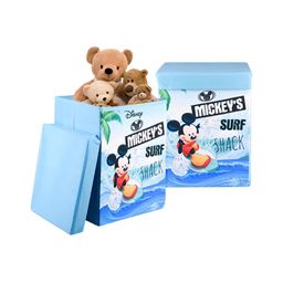 YK Blue & White 2 Pieces Mickey Surf Printed Regular Multi-Utility Organisers-image-82