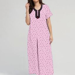 CAMISON Printed Maxi Nightdress-image-31