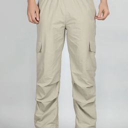 Raxedo Men Relaxed Fit Baggy Parachute Track Pants-image-27
