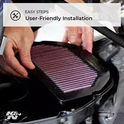 K&N BA-2201 High Performance Replacement Air Filter for Bajaj Pulsar 150/180/200/220 (2006 Onwards) image 5