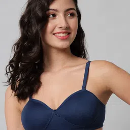 Imsa Moda Half Coverage Lightly Padded All Day Comfort Seamless Everyday Bra-picture-10