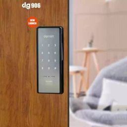 Dorset DG 906 GM Graphite Matt Rim Lock with RFID & Pin Code Access image 3