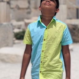 Tura Turi Boys Opaque Casual Shirt-17