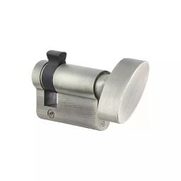 Dorset CL 401 H SS 60 mm Silver Satin Finish Half Pin Cylinder Lock-image-29