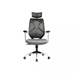 Kepler Brooks Office Chair High Back Breathable Korean Mesh Marvel Grey HB-picture-41