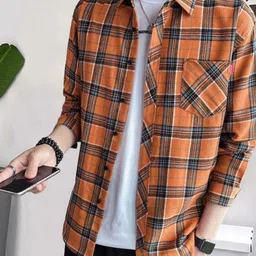 StyleCast Men Original Shepherd Checks Opaque Checked Casual Shirt-image-47