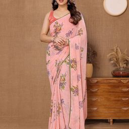 Shee Star Floral Printed Ready to Wear Saree-image-42