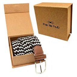 The Tie Hub Unisex Braided Belt-18