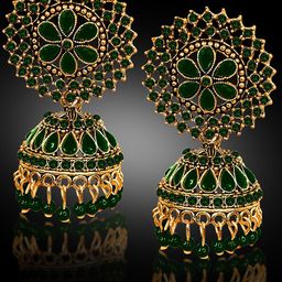 Adhvik Classic Jhumkas Earrings-40