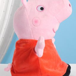 Peppa Pig & George Combo Plush Soft Toy Pack of 2 Blue & Red- Height 30 cm image 5