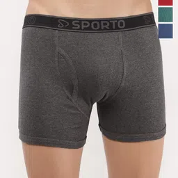Sporto by Macho Men Pack Of 4 Short Trunks-picture-15
