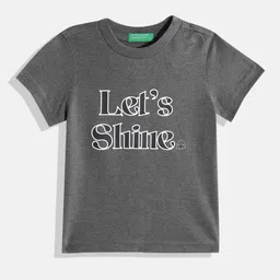 United Colors of Benetton Boys Typography Printed T-shirt-image-60