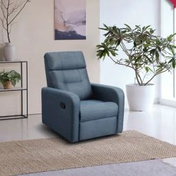 Sleepyhead RX3 Ocean Blue Fabric Single Seater Recliner-image-56