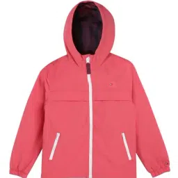 Tommy Hilfiger Kids Laser Pink Regular Fit Full Sleeves Jacket-picture-47