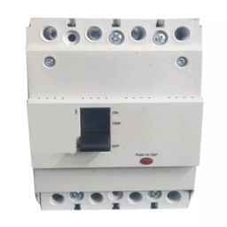 HPL MCCB TAB0 4 Pole Fixed Thermal & Magnetic Type 10 kA 80 Amp, TAB0125L080ACFP-41