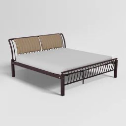 Godrej Interio Morpheus Purple Mild Steel King Bed-image-26