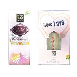 RAVIOUR LIFESTYLE Set Of 2 Dove Love & T Girl Pure & Non Alcoholic Roll On Attar- 8ml Each-40