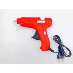 CRAFTYGUN 40 W Trigger Feed Hot Glue Gun Red with 5 Stick, FD-40 W image 2