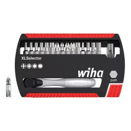 WIHA HEX BIT SET, 17PC, 36951-13
