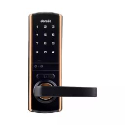 Dorset Steel Rose Gold Finish Smart Door Lock DG 504 IRG-image-40