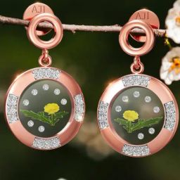 Joyalukkas 18k Gold Winsome Diamond Drop Earrings-image-33