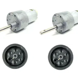 Invento 12v 10 Kg-cm 100 RPM Side Shaft High Torque Geared DC Motor-image-47