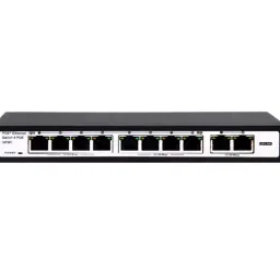 Securus 8-Port 10/100M POE Switch with 2-Port Uplink, SS-N08EP-E2-29