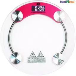 StealODeal VSP-8 180 Kg Virgo Glass Round Weighing Scale-17