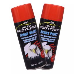 AllExtreme Multipurpose High Gloss Pure Acrylic Fast Dry Colour Spray Paint Can for Cars and Bikes (2 Pcs, Red)-image-10
