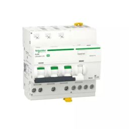 Schneider Electric Type C 3P+N Pole Acti9 Range 20 A RCBO, A9DQ3720-4