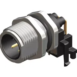 RS PRO Circular Connector 4 Contacts M12 Connector Plug, 2017207-17
