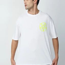 Blamblack White Regular Fit T-Shirt-image-39